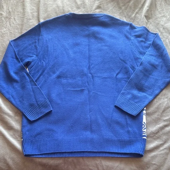 H&M Blue and White Snoopy Holiday Sweater - Picture 7 of 7